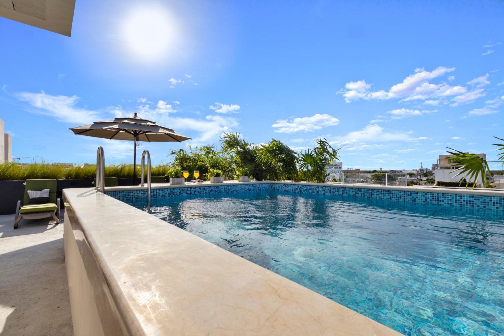 Ocean Boutique Condos 普拉亚卡门 外观 照片